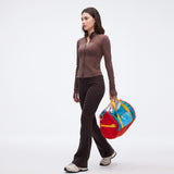 32L Seagull Bucket Bag Vibrant Color-blocked Carrying Bags Versatile Waterproof