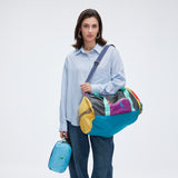 32L Seagull Bucket Bag Vibrant Color-blocked Carrying Bags Versatile Waterproof