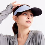 US Stock Sun Visor Hat Unisex Adjustable Sun Protection Golf Cap UPF50+