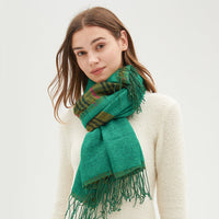 US Stock Winter Warm Scarf Soft Shawl Long Wrap Scarves