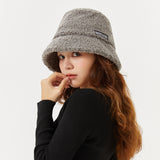 US Stock Women's Winter Warm Heated Bucket Hat