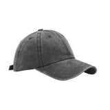 US Stock Washed Plain Baseball Cap Retro Adjustable Size Dad Hats