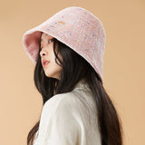 Women's Reversible Bucket Hat UPF 50+ Packable Fisherman Cap for All Seasons