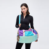 32L Seagull Bucket Bag Vibrant Color-blocked Carrying Bags Versatile Waterproof