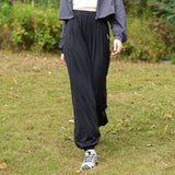 US Stock Women's Loose Pants Lightweight Cooling Trousers UPF50+