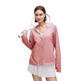 Women's Sun Protection Hoodie Lightweight Full-Body Coverage Jacket UPF300+