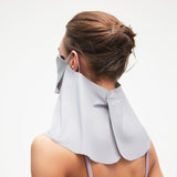 Sun Visor with Detachable Neck & Face Shield Multi-Function Slide Track Design UPF2000+