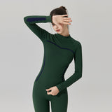 Skiing Thermal Underwear Set for Women Seamless Warm Base Layer Top & Bottom Long Johns for Cold Weather