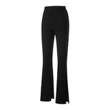 High Waisted Flare Leggings Pants with Tummy Control Bootcut Trousers