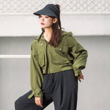 US Stock Women's Sun Protection Hoodie Jacket UPF 50+ Long Sleeve Coat