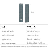 Women's Loose Fit Sun Arm Sleeves UPF50+ Anti-UV Arm Guards for Outdoor Activities