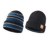 Reversible Warm Beanie Knit Skull Cap Double-Sided Wear Hat