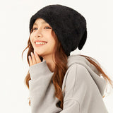 Japan Stock Women's Winter Plush Ear Beanie Hat