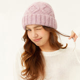 2 Packs Winter Beanie Hats for Men Women Soft Warm Stretch Knit Hats