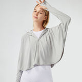 US Stock Women's Sun Protection Cloak Coats UPF50+