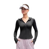 Women's Slim-Fit Sun Protection Jacket UPF50+ Coolchill Fabric, Lightweight, Breathable & Stylish