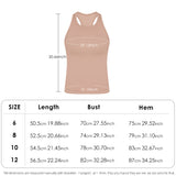 US Stock Women's Workout Tank Tops Sleeveless Racerback Athletic Yoga Shirts