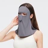 Women's Sunscreen Face Cover Facekini Neck Protection Mask UPF50+