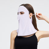 Women's Sunscreen Face Cover Facekini Neck Protection Mask UPF50+