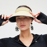 Foldable Sun Visor Hat Roll Up Cap – 270° UV Protection UPF2000+