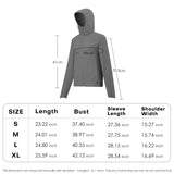 Women's Sun Protection Hoodie Lightweight Full-Body Coverage Jacket UPF300+
