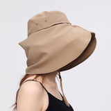 US Stock Unisex Sun Protection Fishing Hat with Face Neck Cover Flap Hiking Cap UPF 50+