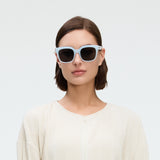 Retro Polarized Sunglasses UV400 Sun Glasses with Decorative Slot
