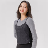 Women's Puffer Vest Lightweight 90% White Down Brami Tank