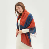 Women's Warm Scarf Cozy Shawl Soft Long Wrap for Fall Winter