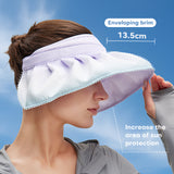 Foldable Visor Hat  – UPF 2000+ UV Protection & Compact Hairband Design