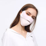 US Stock Sunscreen Face Mask UPF50+ Breathable Anti-UV Cover