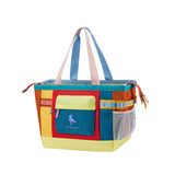 Seagull Tote Bag Multi-colored Patchwork Design Bag