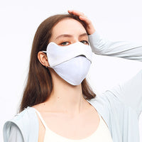 US Stock Sunscreen Face Mask UPF50+ Breathable Anti-UV Cover