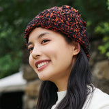 US Stock Unisex Warm Soft Knitted Beanie Cap Stretch Skull Hat