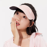 US Stock Sun Visor Hat Unisex Adjustable Sun Protection Golf Cap UPF50+