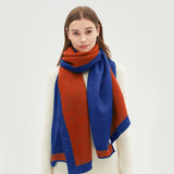 US Stock Winter Warm Scarf Soft Shawl Long Wrap Scarves