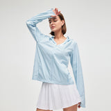 Women's Sun Protection Hoodie Lightweight Full-Body Coverage Jacket UPF300+