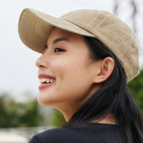 US Stock Washed Plain Baseball Cap Retro Adjustable Size Dad Hats