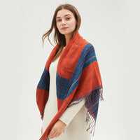 Women's Warm Scarf Cozy Shawl Soft Long Wrap for Fall Winter