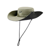 Summer Outdoor Bucket Hat Sun Protection UPF 50+ Fisherman Caps for Men Women