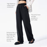 Sun Protection Wide-Leg Pants – UPF 2000+ Cooling Linen-Blend Fabric