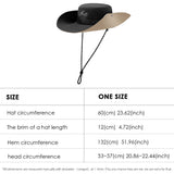 Summer Outdoor Bucket Hat Sun Protection UPF 50+ Fisherman Caps for Men Women