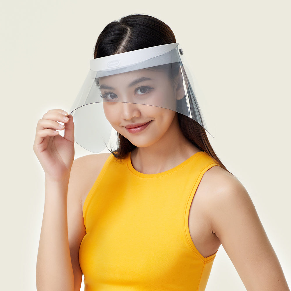 Unisex Clear Sun Visor Hat UV Protection UPF 50+ Extra Wide Brim