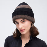 Reversible Warm Beanie Knit Skull Cap Double-Sided Wear Hat