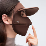 Full-Face Winter Face Cover Built-in Visor Cap Windproof Breathable Cold-Weather Protection