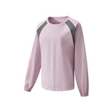 Unisex Long Sleeve Pullover UPF50+ Anti-Chlorine Fabric Loose Casual Tops