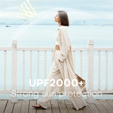 Women's Long Blouse Sun Protection Shirt Loose Tops