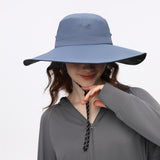 Summer Outdoor Bucket Hat Sun Protection UPF 50+ Fisherman Caps for Men Women