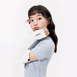 US Stock Women's Sun Protection Loose Arm Sleeve Gloves UPF 50+