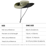 Summer Outdoor Bucket Hat Sun Protection UPF 50+ Fisherman Caps for Men Women